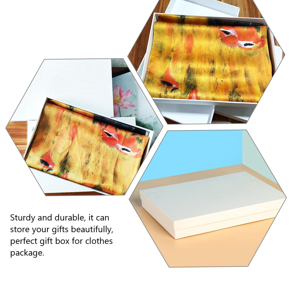 FRCOLOR 10pcs Large Costume Box Decorative Gift Boxes Costume Wrapping Boxes with Lid