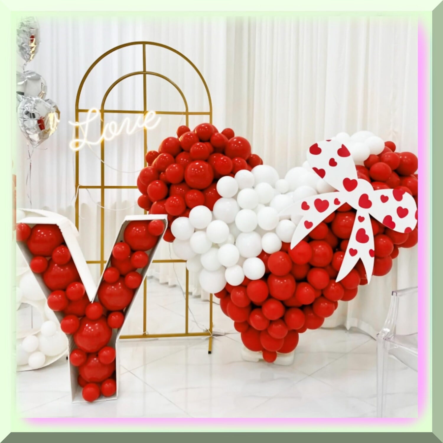 Party Perfect Pack: 100 Thicken Latex Red Balloons with Ribbon - Ideal for Birthdays, Weddings, Baby Showers & More!