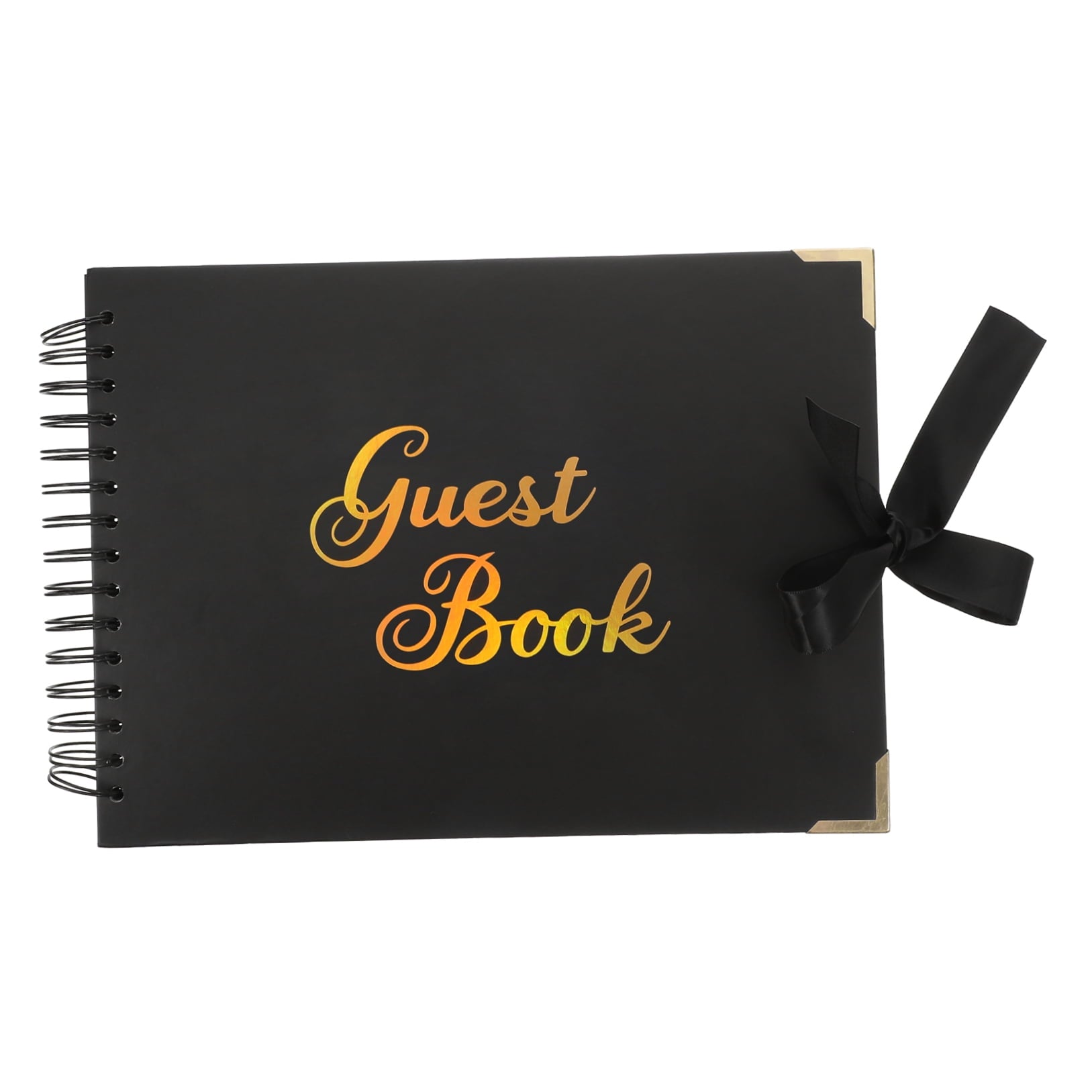 WHAMVOX Graduation Guest Book for Decoration Assorted Color Paper Keepsake Sign In Book 8.5 x 11 inches