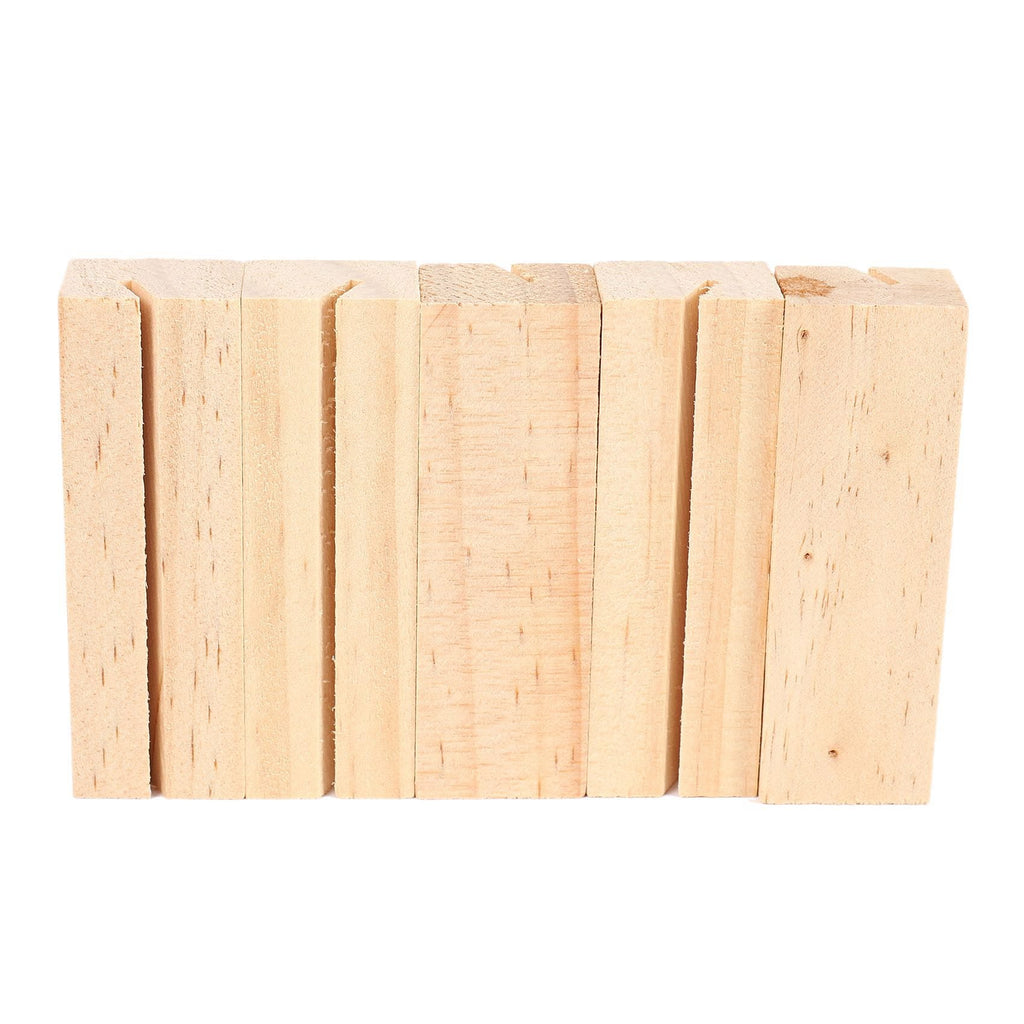 20 Pieces Wood Place Card Holders,for Wedding Decoration
