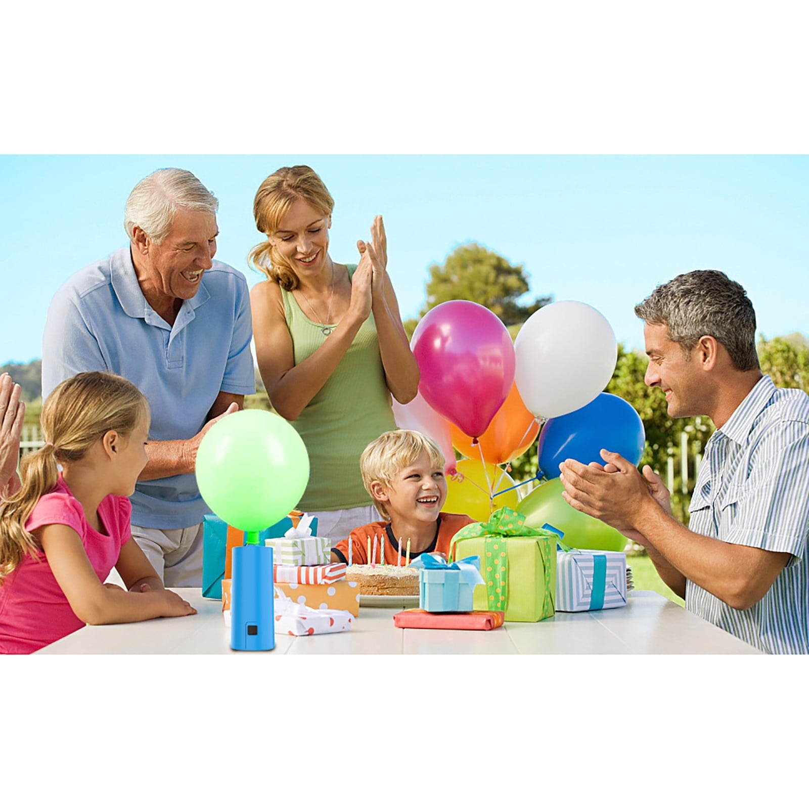 Fridja Balloons Electric Inflation Pump Portable Long Balloons Pump Household Electric Pump Clearance