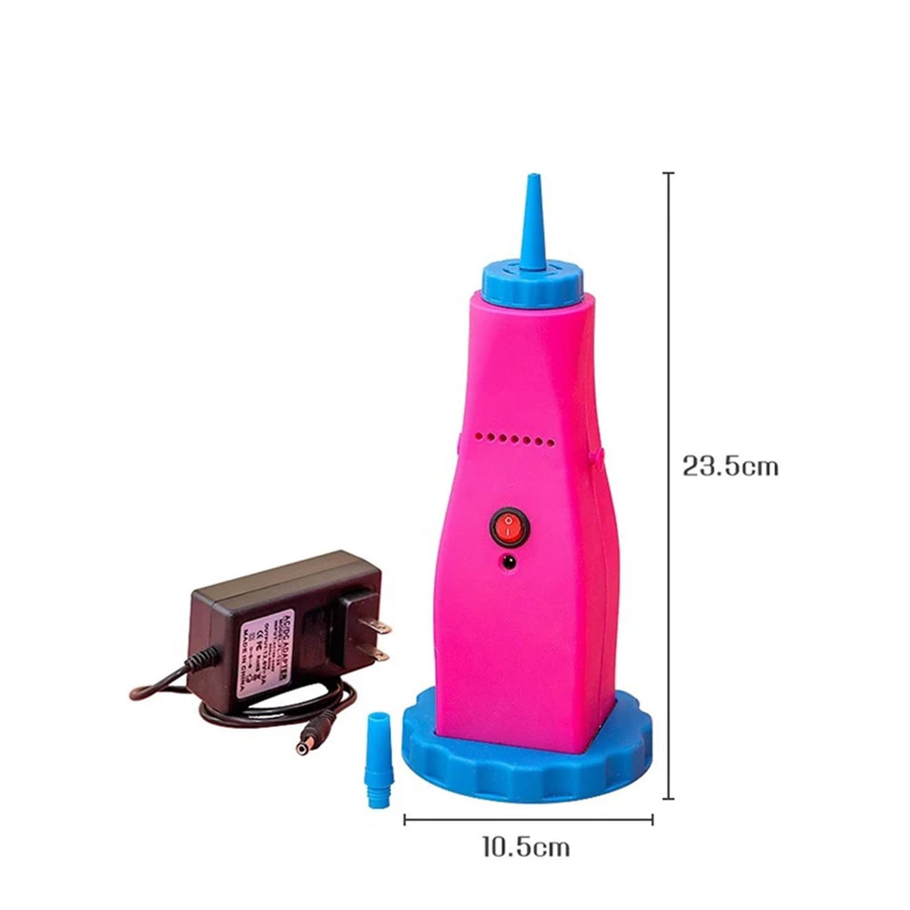 AC 100-240V Electric Long Bar Balloon Inflator Pump, Portable Balloon Inflating Machine