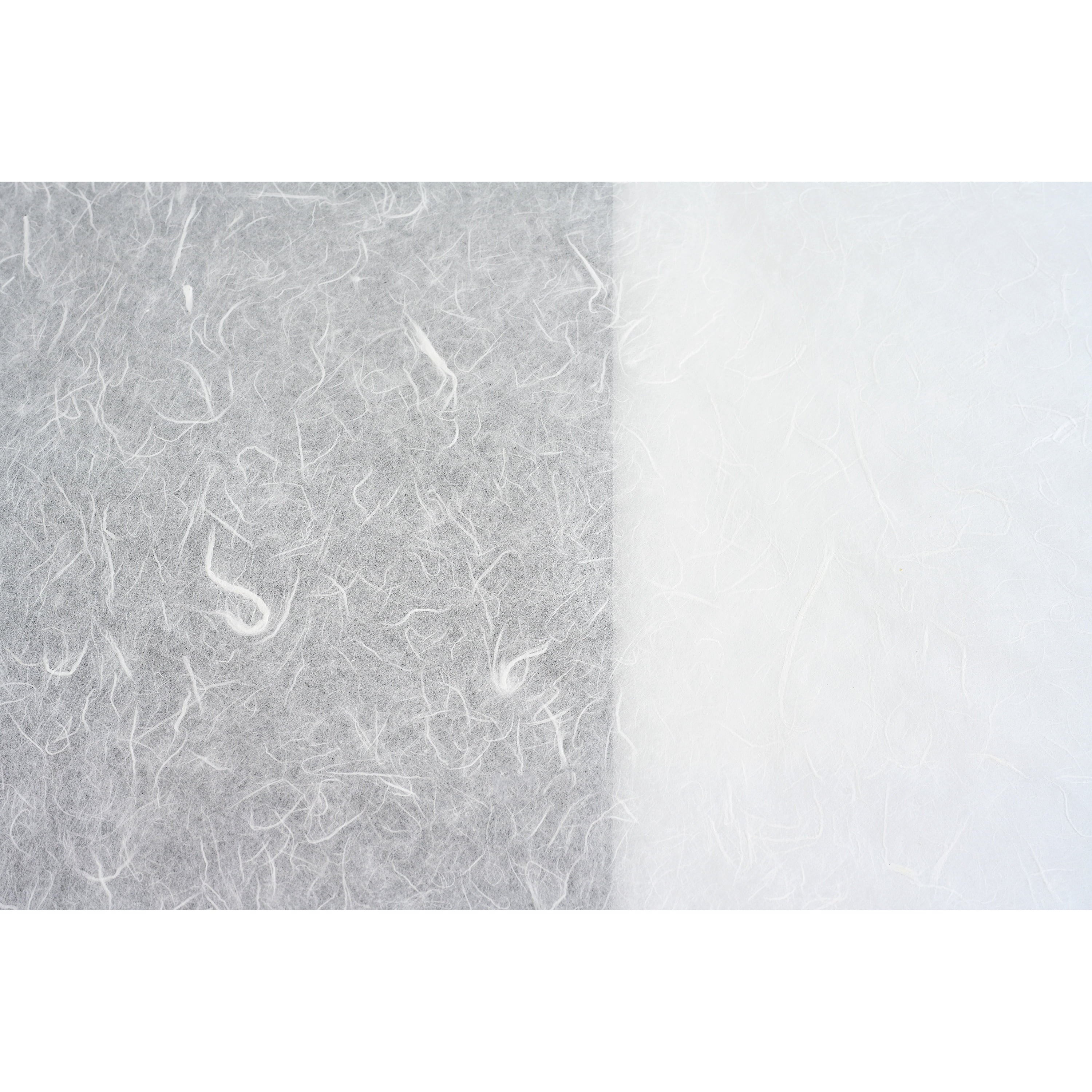 Korean Paper Hanji Natural Mulberry Fiber Texture Gift Wrapping Packaging Decorative Wallpaper UnYongJi Roll White 54Cm x 20m (21.3 x 787.4 Inches)