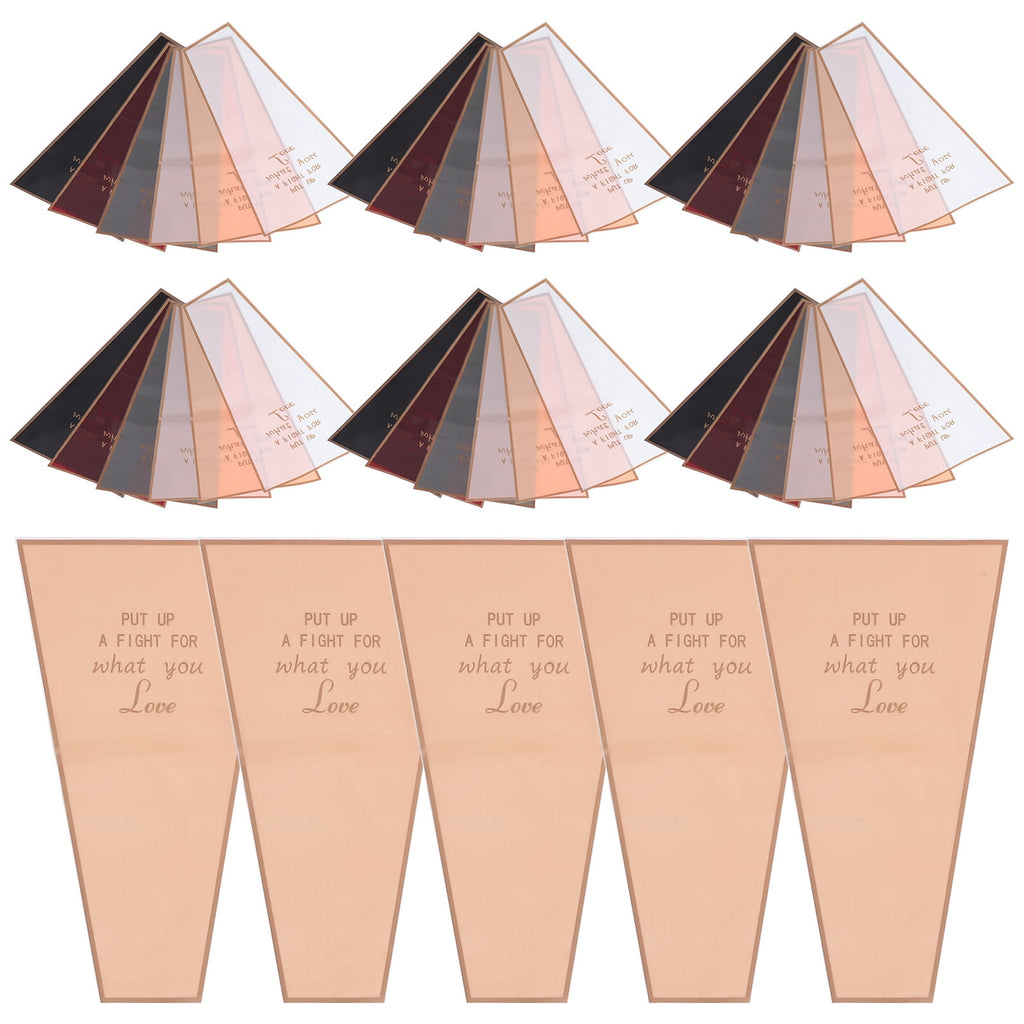 Raindrops  150 Pcs Boxes Transparent Flower Wrapping Paper Bouquet Bag Professional Bags