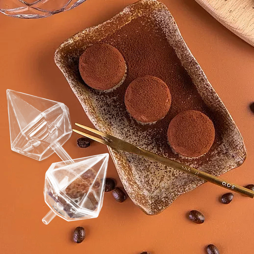 80Pcs Clear Candy Wrappers Chocolate Bouquet Supplies Clear Chocolate Holder Box