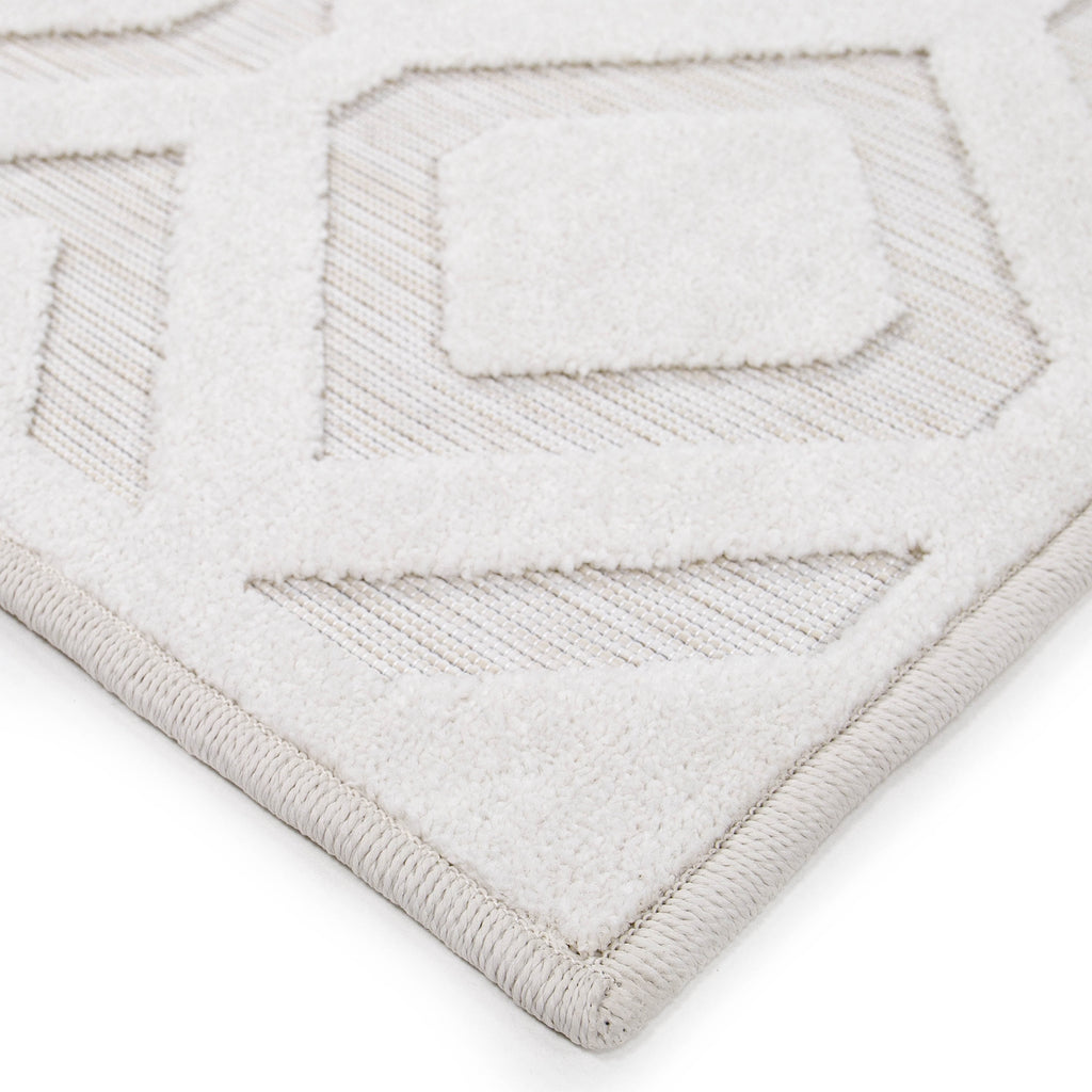 My Texas House Grapevine 1'11" X 7'6" Natural Geometric Runner Rug