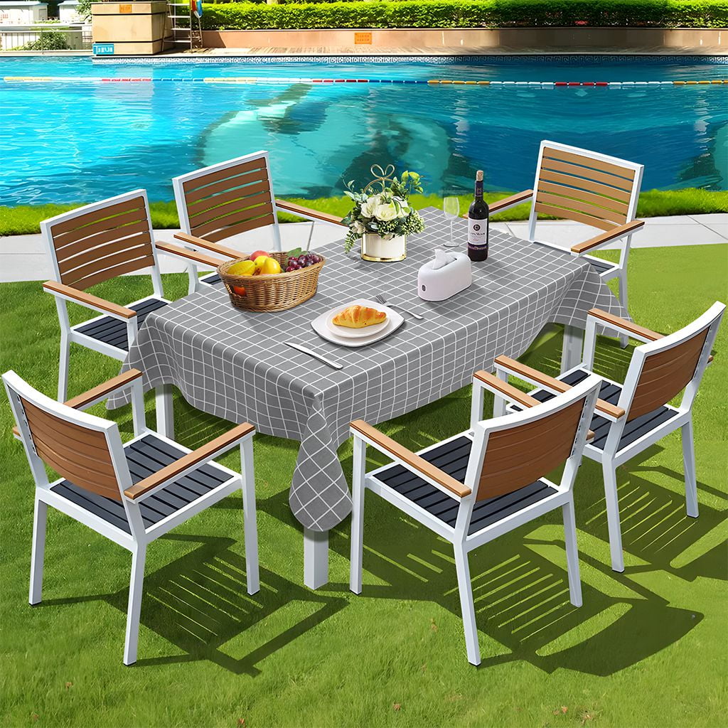 Ray Star Vinyl Party Tablecloths 60x120in Spring Tablecloth Plastic Picnic Outdoor and Camping Waterproof Oilcloth Table Cover for Rectangle Tables