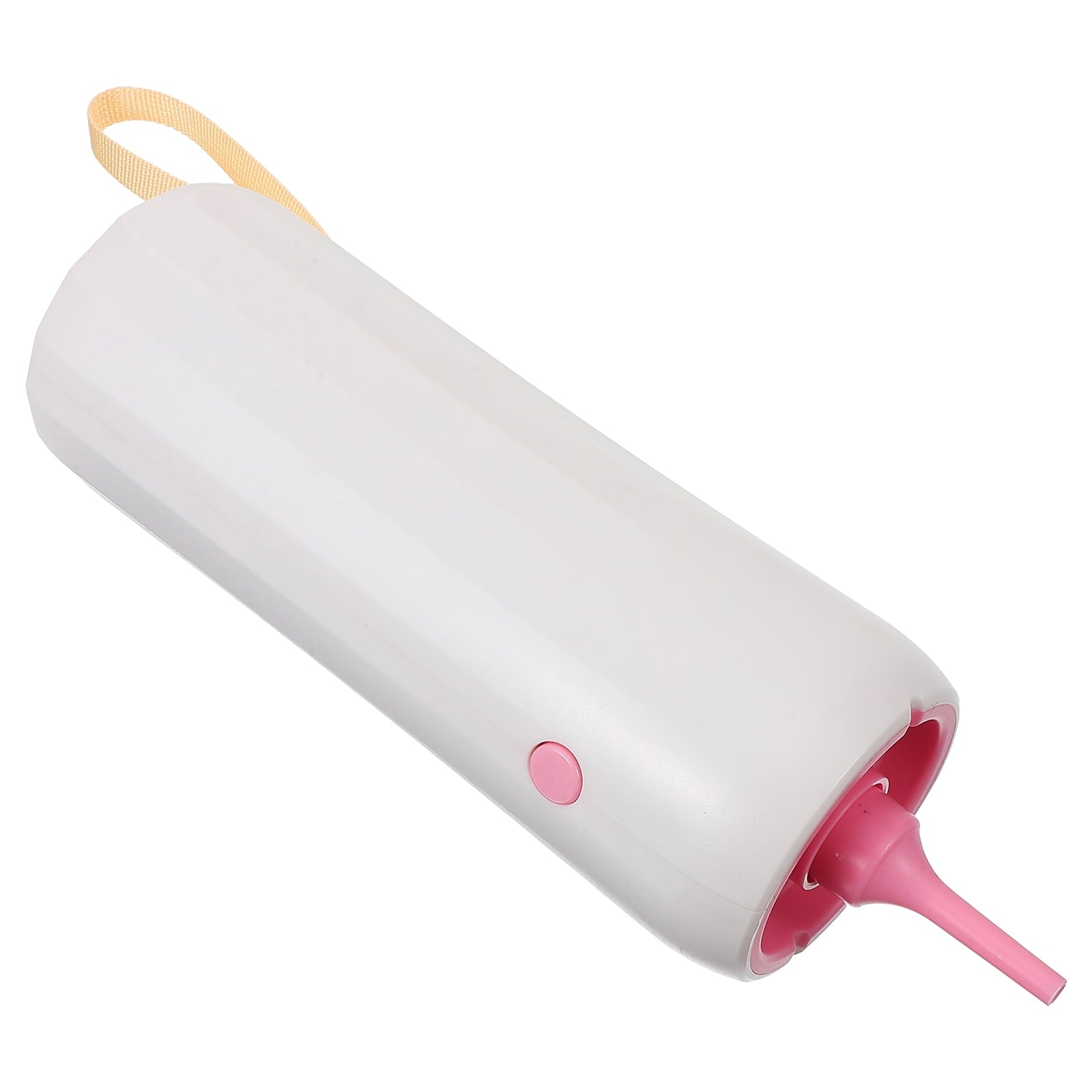 BRIGHTFUFU Electric Balloon Inflator Abs Pink Portable For Parties 1Pcs 9.04X2.55X2.55in