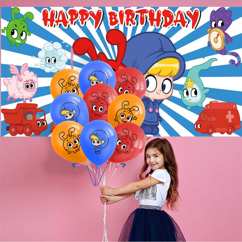 My Magic Pet Morphle Party Decorations Plates Tableware Banner Backdrop Balloons Birthday Decor Cake Topper Fans