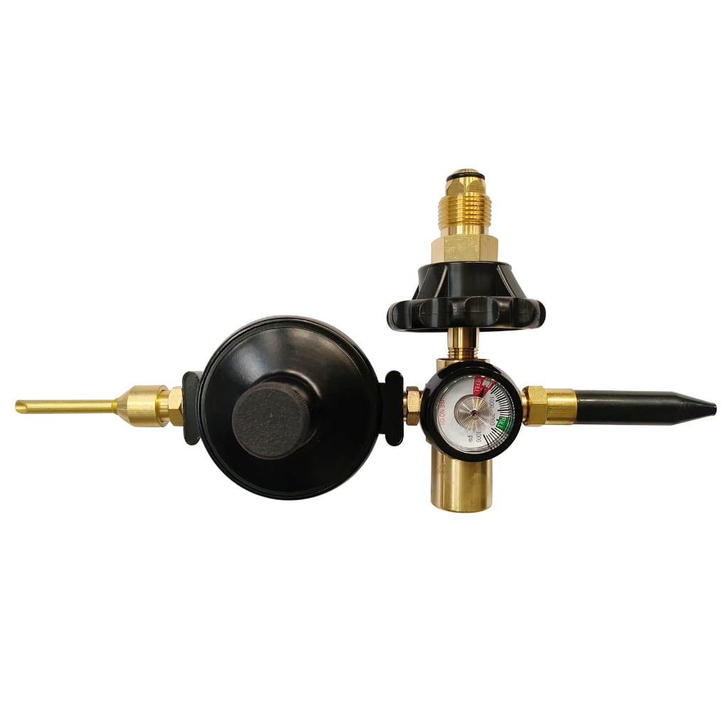 lanema Helium Balloon Inflator Regulator with Gauge 0-3000PSI Helium Latex Balloon Filler Balloon Helium Tank Regulator Filler