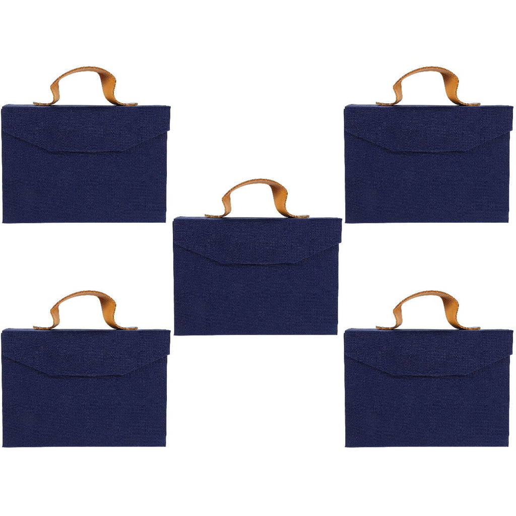 unbranded 5pcs Gift Box Gift Packing Case Birthday Gift Wrapping Box Portable Handle Gift Box